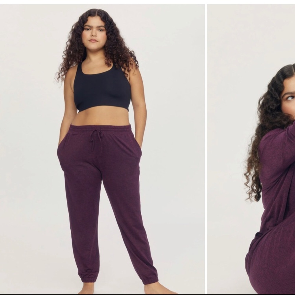 GFC Plum R&R joggers XL